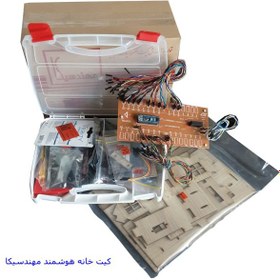 تصویر کیت ماژولار خانه هوشمند مهندسیکا مدل ریموت کنترلی IoT home-022 