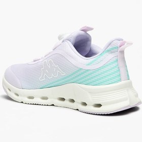 تصویر کفش پیاده‌روی رنگی دخترانه با بند چسبی برند kappa Girls' Colourblock Walking Shoes with Hook and Loop Closure