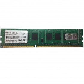 تصویر رم کامپیوتر گیل GeIL DDR3 12800 1600MHz ظرفیت 4 گیگابایت 
