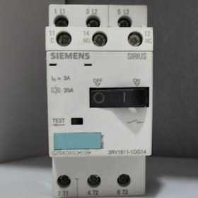 تصویر کلید حرارتی زیمنس 3RV1611_1DG14 _SIRIUS 20A Siemens thermal switch 3rv1611_1dg14 _sirius 20a