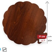 تصویر زیر کیکی فانتزی آبنوس قطر 31 (فروش کیلویی) 