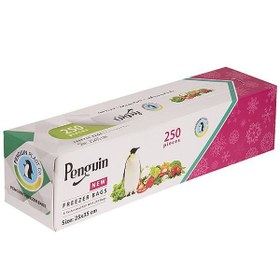 تصویر کیسه فریزر پنگوئن مدل جعبه ای مجموعه 8 عددی 