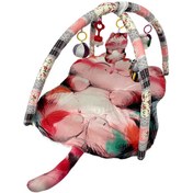 تصویر تشک بازی مدل گربه سه بعدی 