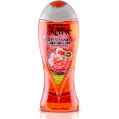 تصویر شامپو بدن مینرال قرمز 400 گرمی اکتیو Active Mineral Red Body Shampoo 400g