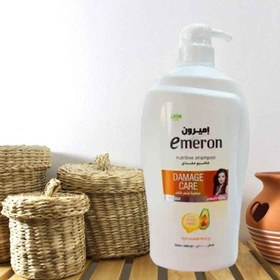 تصویر شامپو تقویت کننده مو امیرون/emeron مدل Damage Care حجم ۱۰۰۰میلی لیتر Emeron Damage Care 1000ml shampoo