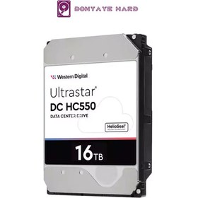 تصویر هارددیسک اینترنال وسترن دیجیتال مدل Ultrastar 16tb (1000روز گارانتی+بسته بندی ضدضربه) 