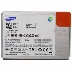 تصویر هارد دیسک SSD استوک اینترنال سامسونگ ظرفیت 128 گیگابایت 