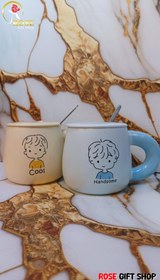 تصویر ماگ دختر پسر 