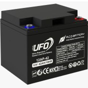 تصویر باتری سرب اسیدی 12 ولت 42 آمپرساعت UFO 12AP-42 