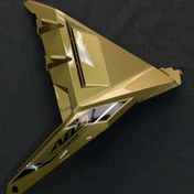 تصویر فلاپ بغل انجین اس وای ام لاکی ۱۸۵ مشکی شال طلا ABSسمت راست 