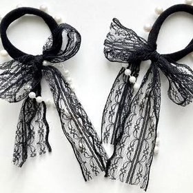 تصویر کش پاپیونی مرواریدی 