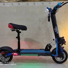 تصویر اسکوتر برقی رورو مدل صندلی دار افرودی 