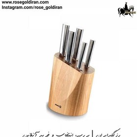 تصویر سرویس کارد کرکماز مدل پروشف (6 پارچه) Korkmaz Pro-CHef Knife Set