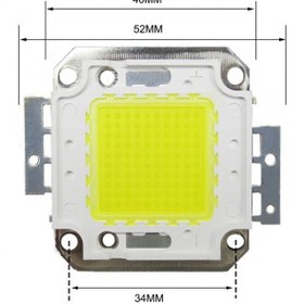 تصویر LED پاور 100W سفید مهتابی چیپ کوچک 