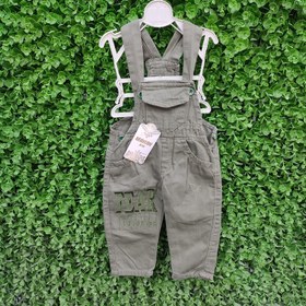 تصویر بیلر کتان سبز 1 تا 5 سال - سبز / 