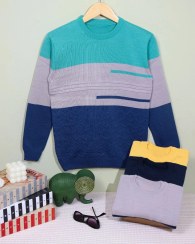 تصویر بافت پسرانه طرح دو خط 