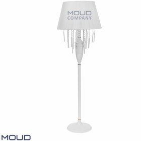 تصویر آباژور کنار سالنی آتریسا سفید (موعود) فیلم طریقه کریستال زدن آباژور ایستاده در توضیحات 