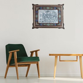 تصویر تابلو قلمزنی مسی 