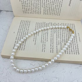 تصویر گردنبند زنانه مدل مروارید کد N4597 
