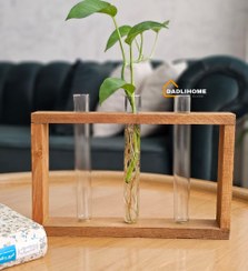 تصویر گلدون قلمه چوبی کد 183A 