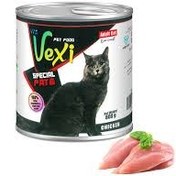 تصویر کنسرو گوشت مرغ PET FOOD vexi