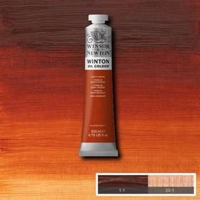 تصویر رنگ روغن Burnt Sienna 