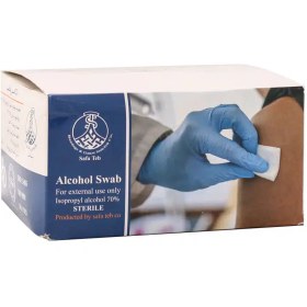 تصویر پد الکلی صفا طب 200 عدد Safa Teb Alcohol Swab 200 Pcs