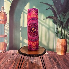 تصویر کیف مت یوگا مخمل طرح ماندالا کد 1238 