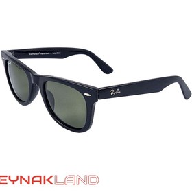 تصویر عینک آفتابی مردانه ری بن ویفری RB2140 عدسی سبز فریم براق RAYBAN POLARIZED 