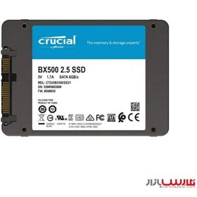 تصویر اس اس دی 500 گیگابایت 2.5 اینچ SATA کروشیال مدل BX500 ا Crucial BX500 500GB 2.5 inch SATA 3.0 Internal SSD Crucial BX500 500GB 2.5 inch SATA 3.0 Internal SSD
