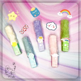 تصویر پشمک رژی 