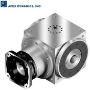 تصویر گیربکس سیاره ای سایز 75 (خورشیدی) 90 درجه مدل AT075FH-010 با نسبت تبدیل 1 به 10، ورودی 12~8 و خروجی هالو شفت 