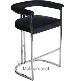 تصویر صندلی اپن نرماندی - ۷۰ سانتی متر / طلایی PVD / مسکو normandy stool bar