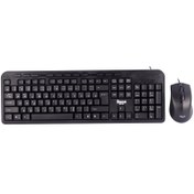 تصویر کیبورد و ماوس سیمی لیگو مدل KM606 