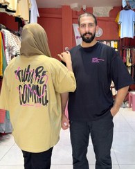 تصویر تیشرت باکسی نسکافه ای 