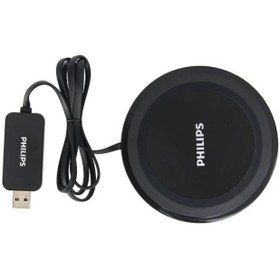 تصویر شارژر بی سیم مشکی 