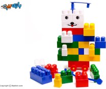 تصویر لگو با فرزندان مدل آجره 31 قطعه ا Lego with children brick model 31 pieces Lego with children brick model 31 pieces