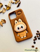 تصویر قاب لبوبو اورجینال Redmi Note 13 / Note 13 Pro 4G – طرح سه‌بعدی فانتزی + کیفیت پرمیوم و محافظت کامل - قهوه ای 