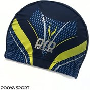 تصویر کلاه شنا پارچه ای PU پرو اسپرتز Pro Sports سرمه ای 