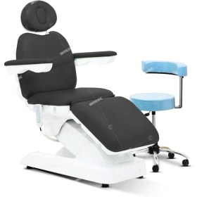 تصویر تخت پوست و مو برقی مشکی 