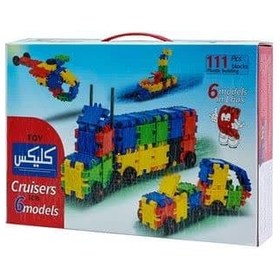 تصویر ساختنی 111 قطعه cruisers کلیکس Clix Cruisers Construction , 111 Pieces