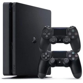 تصویر کنسول بازی سونی (استوک) PS4 Slim | حافظه 1 ترابایت به همراه یک دسته اضافه(های کپی) 