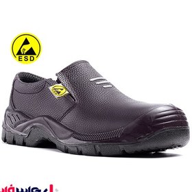 تصویر کفش ساق کوتاه ایمنی اپنکا کشی ESD ESD safety boots