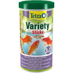 تصویر گرانول بلند میکس 1 لیتر / 150 گرم|Tetra Pond Variety Sticks 1L/150gr 