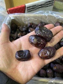 تصویر خرما مضافتی فله ای درجه دو با کارتن های 5 کیلویی second grade bam mazafati date with 5kg pack