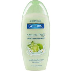 تصویر شامپو بدن گلرنگ مدل Green Tea مقدار 400 گرم Golrang Green Tea Shower Gel 400g