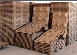 تصویر پالت فشرده چوبی صادراتی 