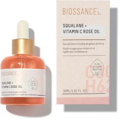 تصویر روغن گل رز و ویتامین C بیوسنس حجم 30 میلی لیتر Biossance Squalane Vitamin C Rose Oil