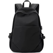 تصویر کوله پشتی لپ تاپ ضد آب و سبک با شارژر USB کد BA6302 