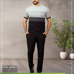 تصویر ست تیشرت شلوار راحتی مردانه برند هیراد 